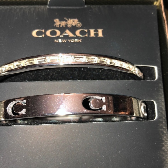 Coach 2 piece bangle set - Picture 5 of 5